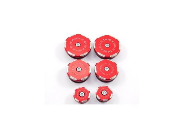 DUCABIKE Frame Plugs for Multistrada 1200 (Model Year of 2011 - 2014)