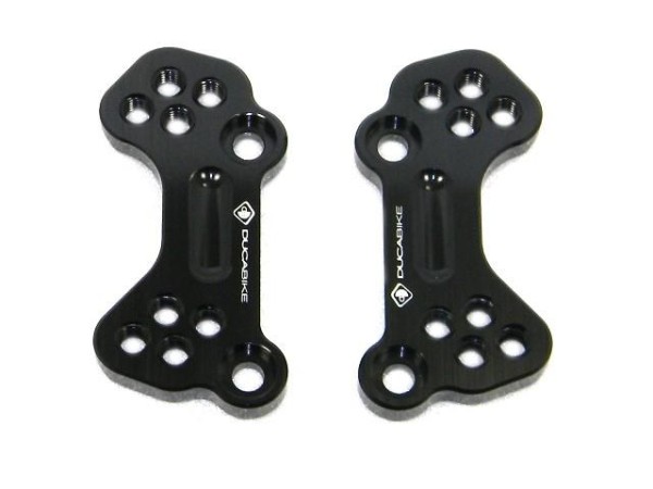 DUCABIKE Adapter Plates PAP02D for Relocating Footrest System on 749 / 999