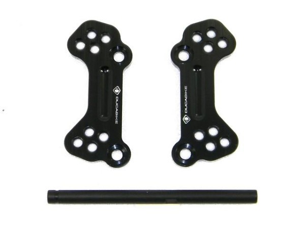 DUCABIKE Adapter Plates PAP01D for Relocating Footrest System on 848 / 1098 / 1198