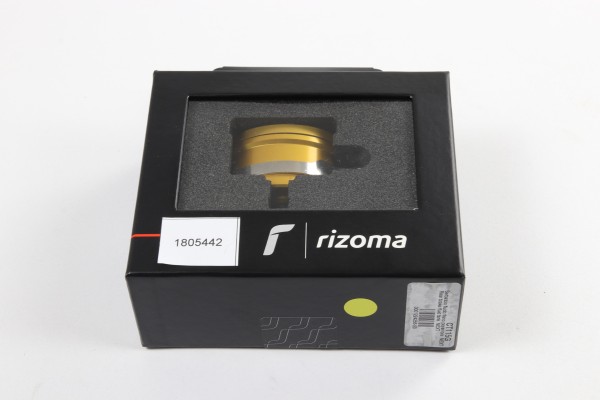 Rizoma Flüssigkeitsbehälter Next für hinten in Gold