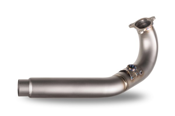 SPARK manifold pipe to collector in titanium