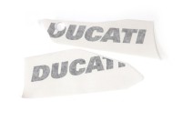 Genuine Ducati sticker "belly pan" set