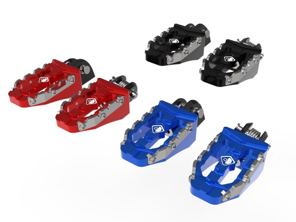 DBK Special Parts footrests "Off Road" for BMW R1300GS